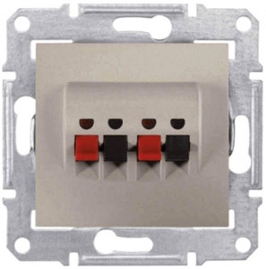 SDN5400168 Аудио-розетка , титан Schneider Electric Sedna