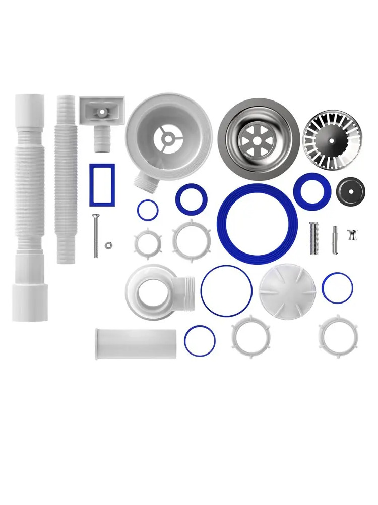 90674119 Сифон для мойки Aquant B0148-20-MR 3 1/2"х40 мм STLM-0332929