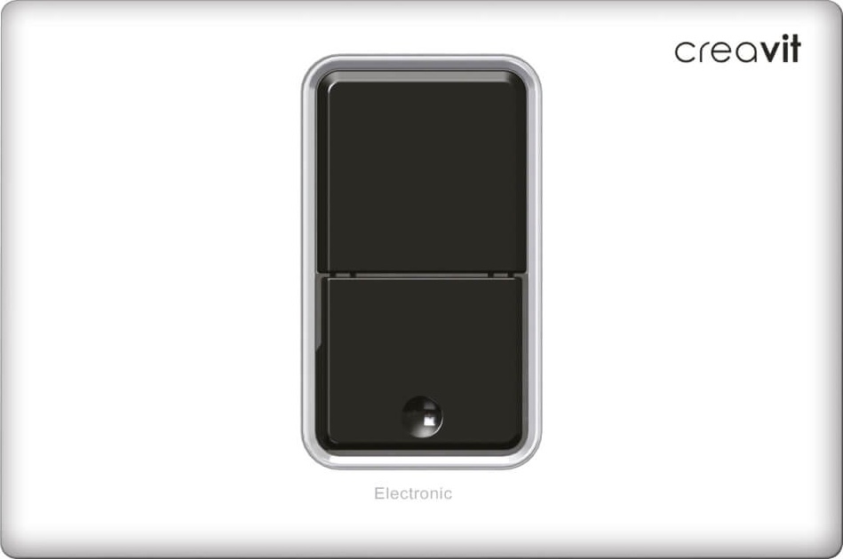 FP8001.00 Кнопка для инсталляции сенсорная белая Creavit  - Вид №1