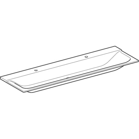 500.279.00.1 Встраиваемая раковина Geberit Xeno² Geberit  - Вид №11