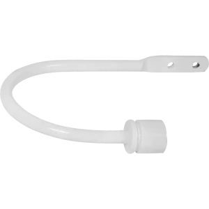 Подхват для штор, 2 см, металл, цвет белый