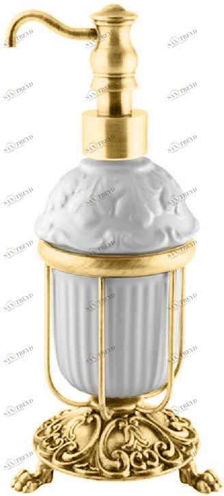 Дозатор жидкого мыла MIGLIORE Elizabetta ML.ELB-60.117.DO - золото 