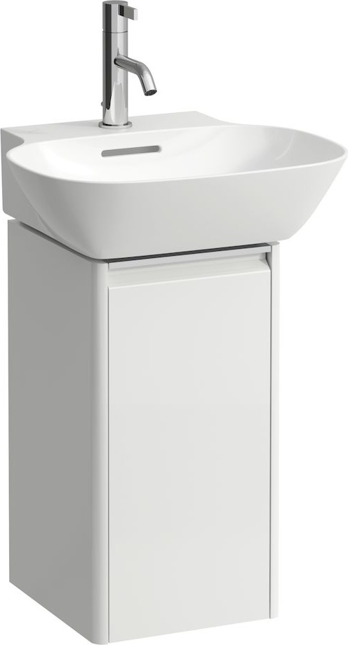 H4030111102601 Шкафчик под раковину , 1 дверца, крепление на петли слева, 1 внутренняя полочка, совместим с мини-раковиной 815301 LAUFEN PRO - Вид №1