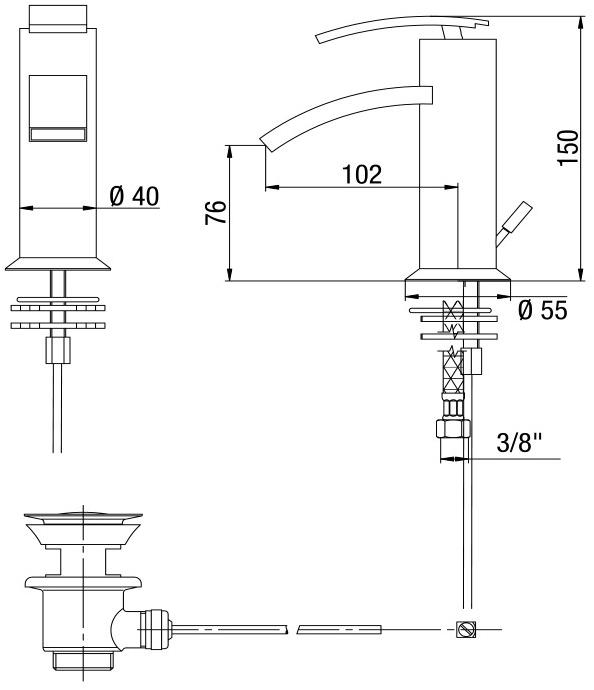 Jacuzzi Ray 0IO00088JA00 - Вид №2