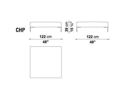Угловой диван из ткани B&B Italia ARCH-00112684 - Вид №23