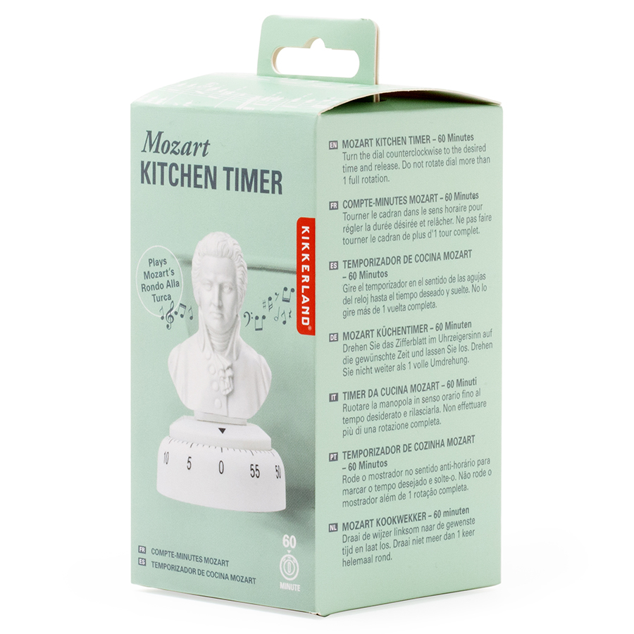 KT50-EU Таймер кухонный Моцарт Kikkerland  - Вид №2