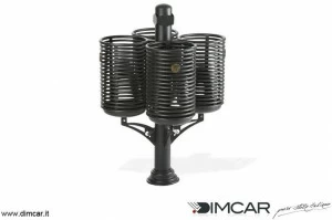 DIMCAR Уличный металлический мусорный бак для раздельного сбора мусора Elite