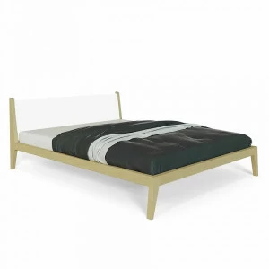 Кровать двуспальная 160x200 белая Fly BRAGIN DESIGN ДИЗАЙНЕРСКИЕ 256390 Бежевый