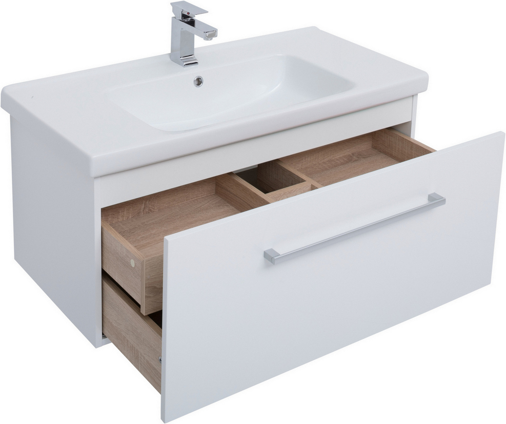 BIG INN 100 тумба подвесная под умывальник Гармония 100 DREJA 770205W - Вид №4