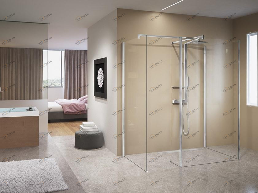 NOVELLINI Фиксированная боковая панель Kuadra h sun-id-1353461