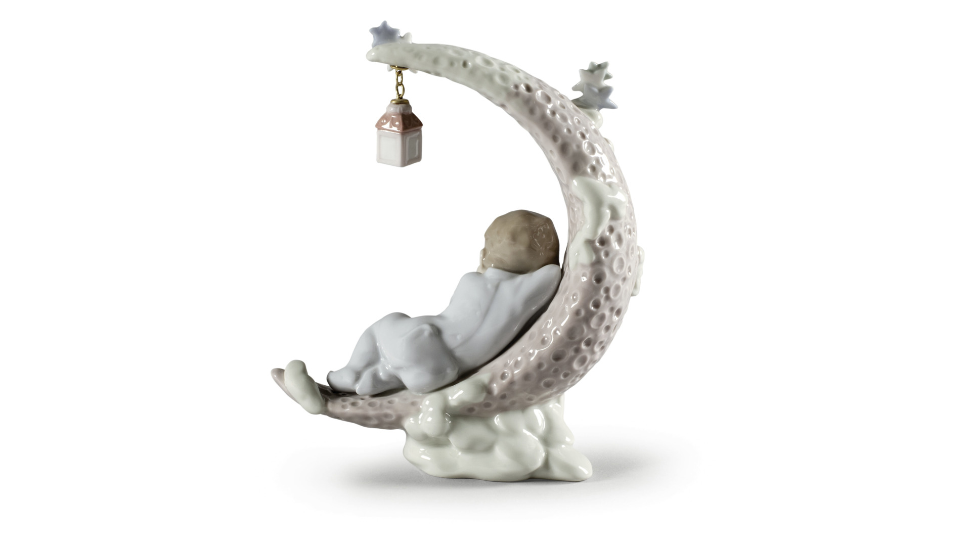 10668986 LLADRO Фигурка Lladro "Спящий на луне" 15x18см Фарфор Lladró  - Вид №1