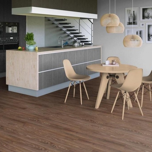 Виниловый ламинат Tarkett New Age Sense Дуб с брашью (Текстурированная) 914,4х152,4/101,6 мм 1000901209 - Вид №4