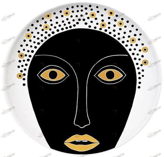 Kiasmo Керамическая тарелка Prose 2015kddprope