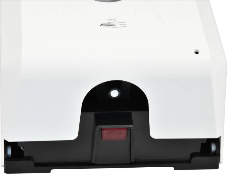 1402.184 Автоматический дозатор для жидких растворов 1300мл белый пластиковый 8186 PUFF  - Вид №3