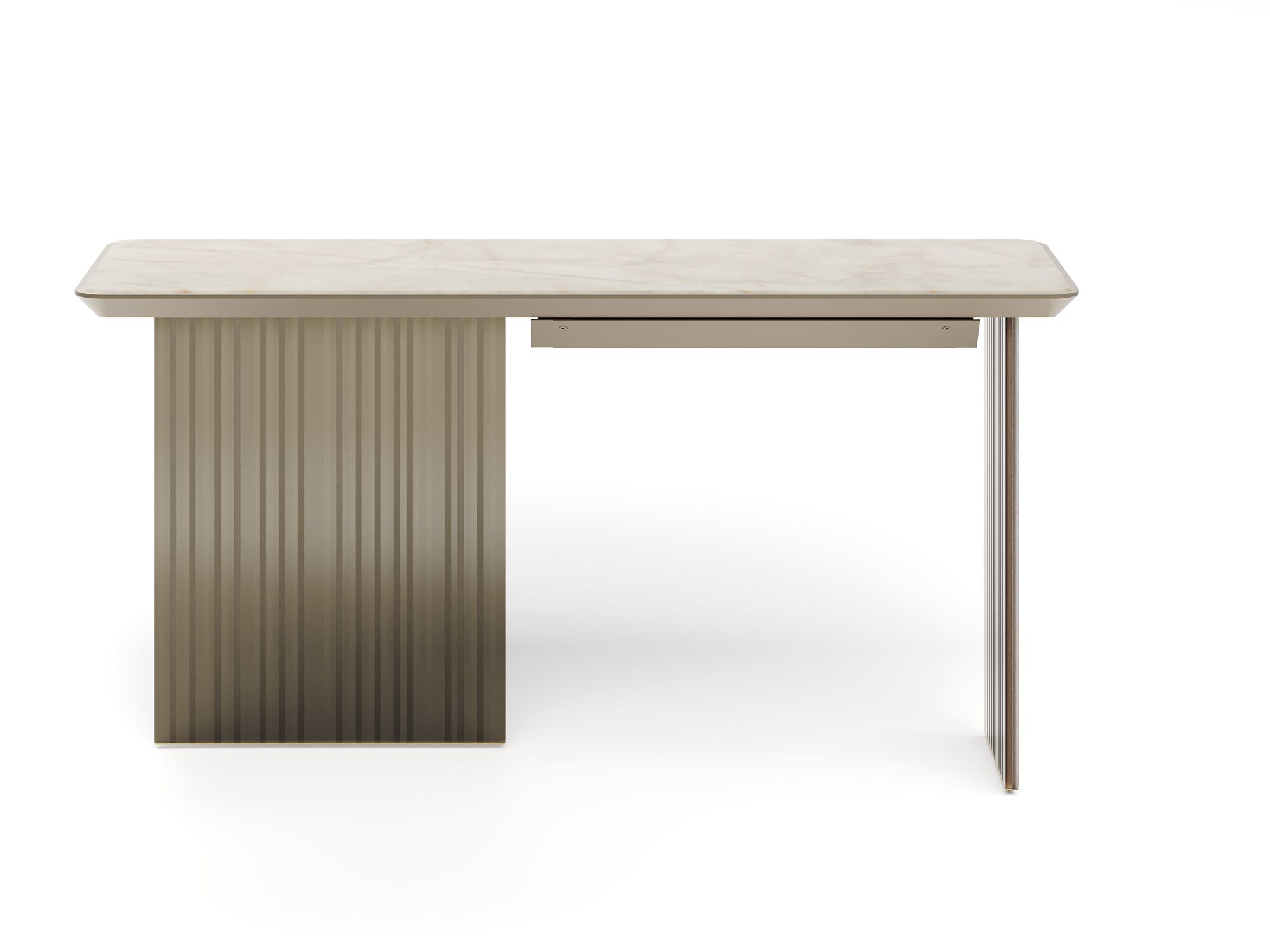 Прямоугольный стол со стеклянными ножками REFLEX Монолит ARCH-00045127