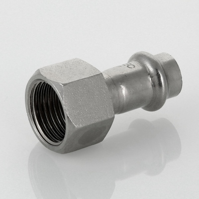 VTi.902.I.001804 Пресс-фитинг из нержавеющей стали с  внутренней резьбой Valtec 18 мм х 1/2"  - Вид №3