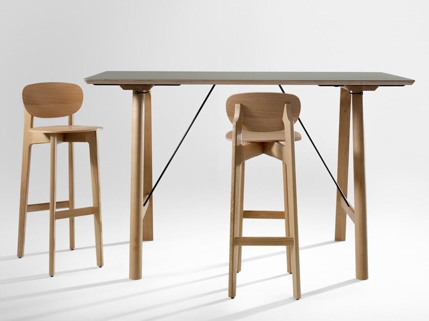 ZEITRAUM Прямоугольный стол из массива дерева Rail sun-id-1473794 - Вид №1