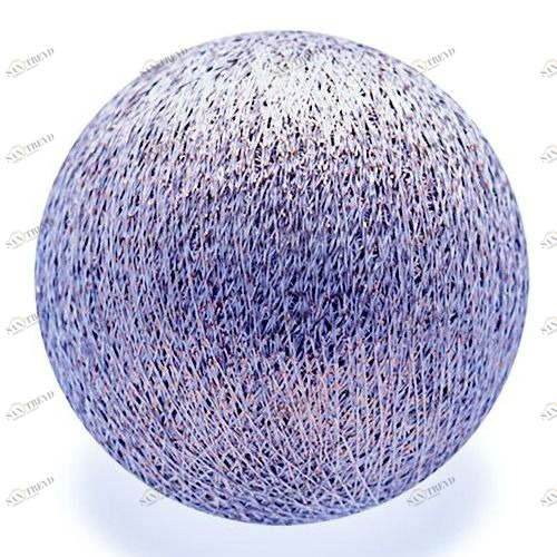 Хлопковый шарик, серебряный Lares&Penates SHARIK1SEREBRO