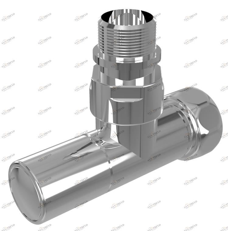 4670030726568  Вентиль запорн угл(новый) 3/4"х1/2" г/ш ZZ4708 Нержавеющая сталь TERMINUS 