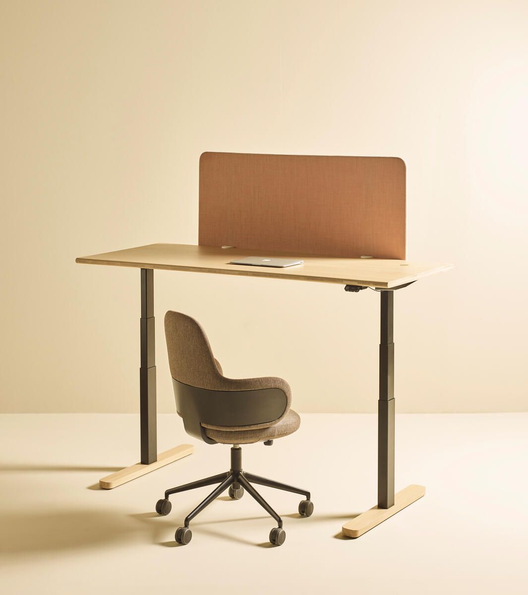 Прямоугольный стол с регулируемой высотой из дуба ALKI IGAN ARCH-00071235 - Вид №6