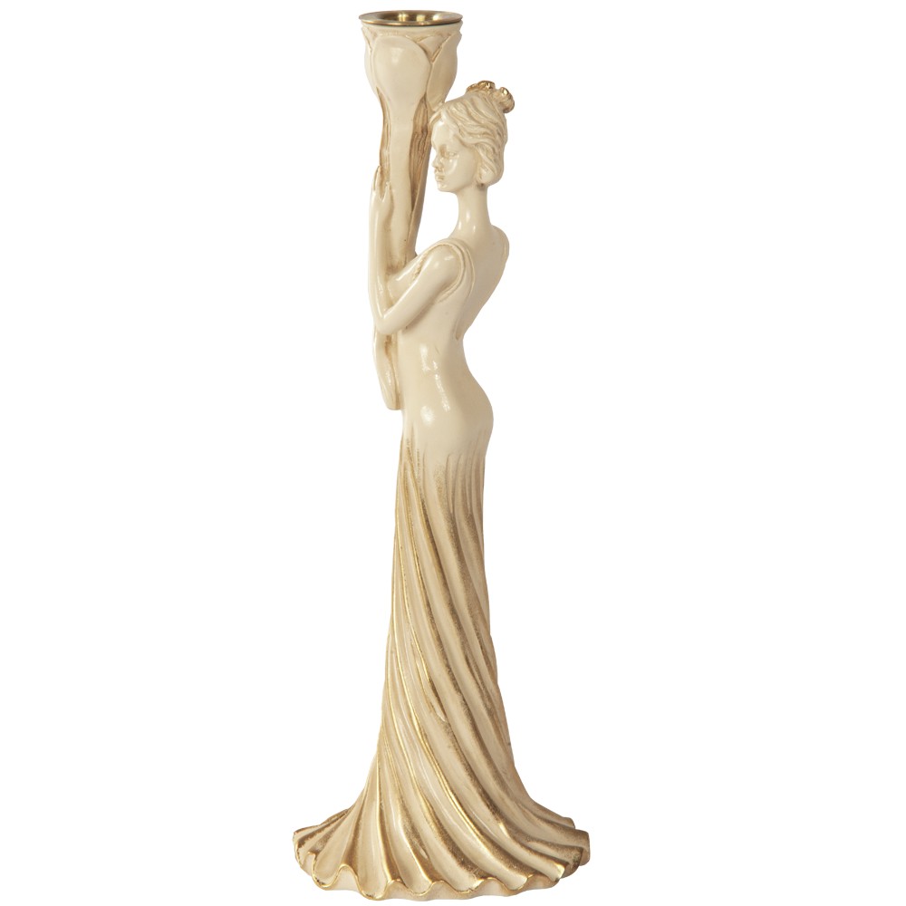 22507 Подсвечник Веста Айвори BOGACHO 4627138201671