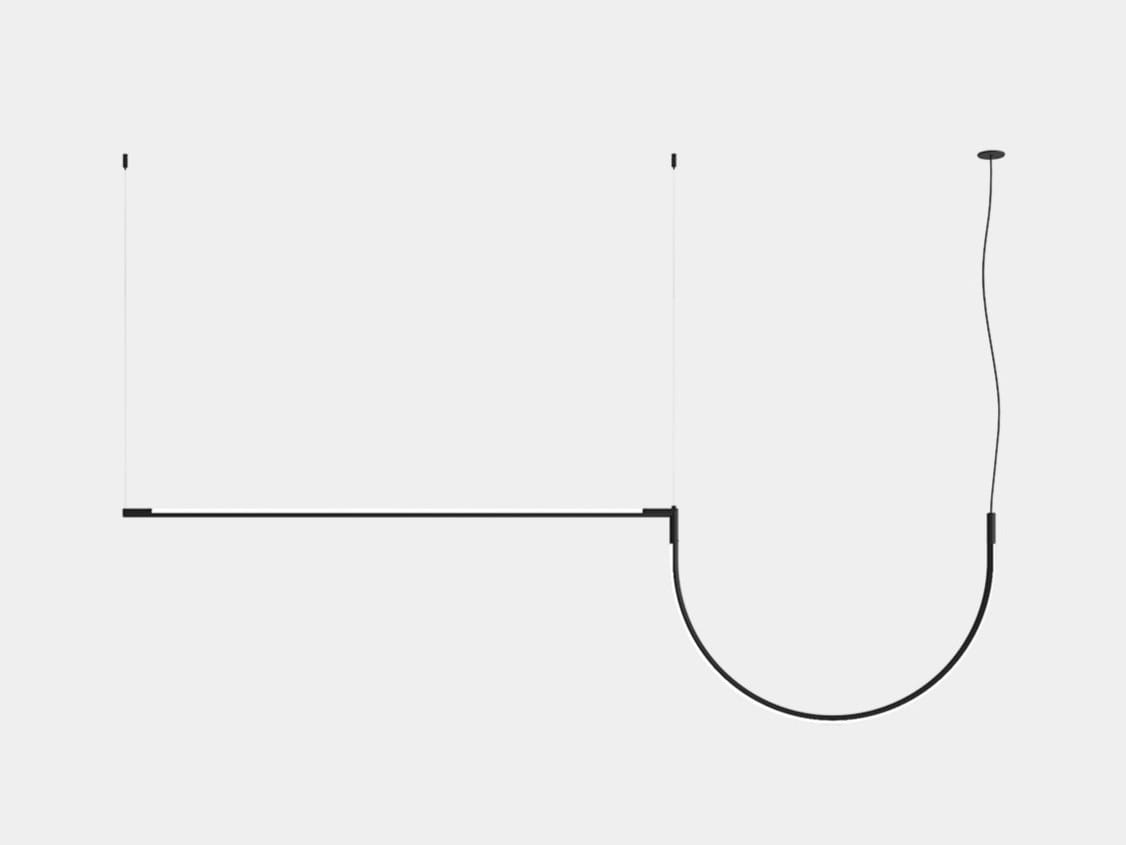Алюминиевый светодиодный подвесной светильник LedsC4 Tubs ARCH-00067280 - Вид №2