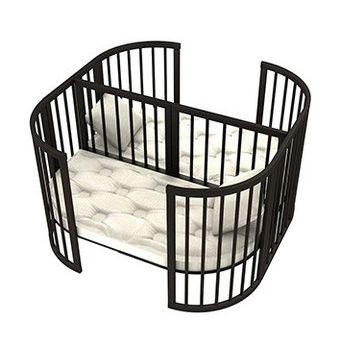 Манеж двухместная кроватка PlayPen 3 в 1 серии Limited (без матрасов) COMFORTBABY  00-3949429 Разноцветный;белый Santreyd  - Вид №1