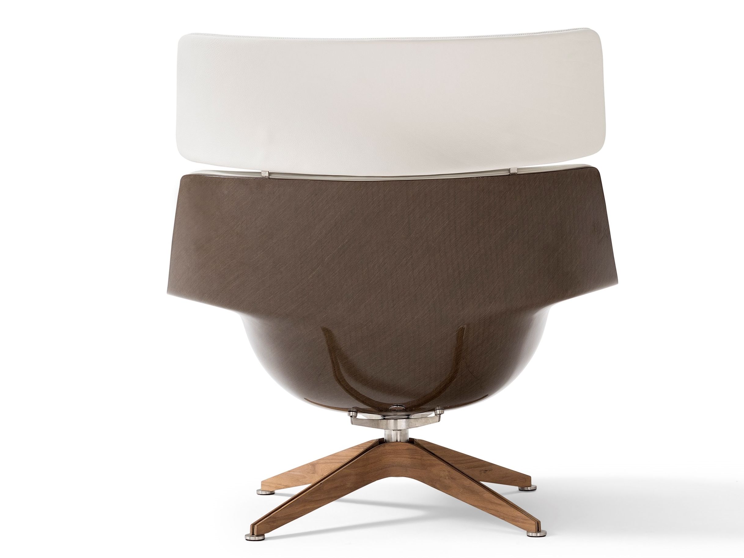 Спицевое вращающееся кресло с высокой спинкой Amura Coach ARCH-00090811 - Вид №9