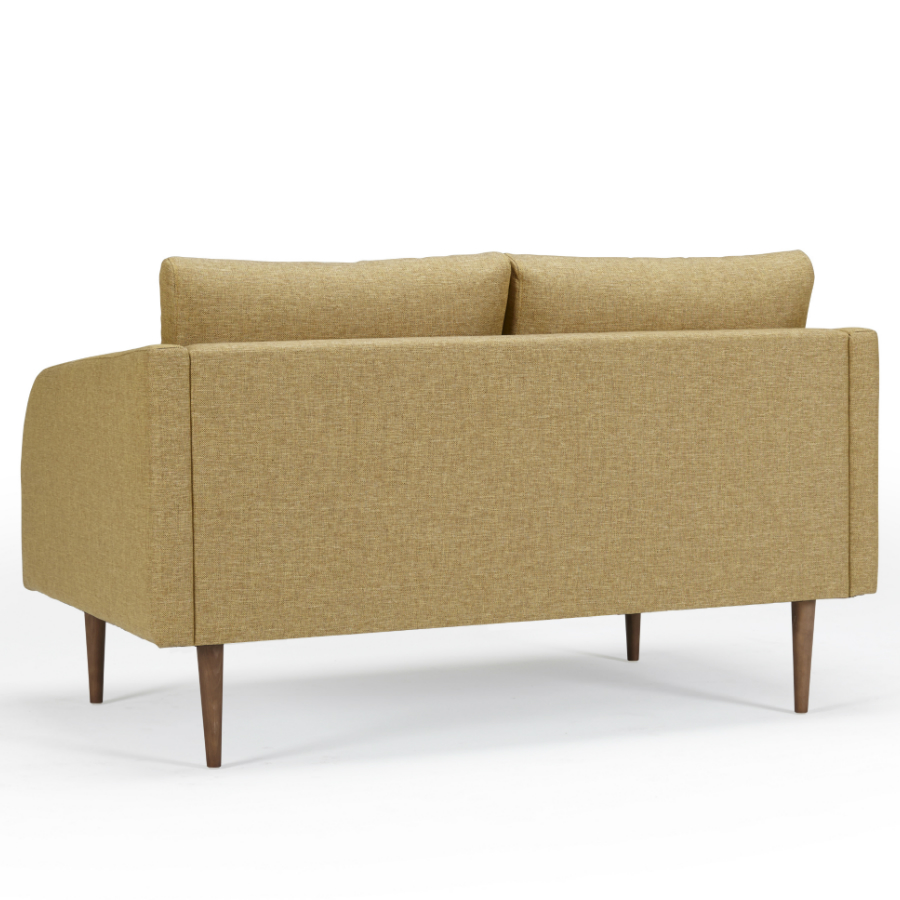 Диван двухместный Hugo с ножками из дуба/ореха, песочный Kragelund 37002248241 - Вид №4