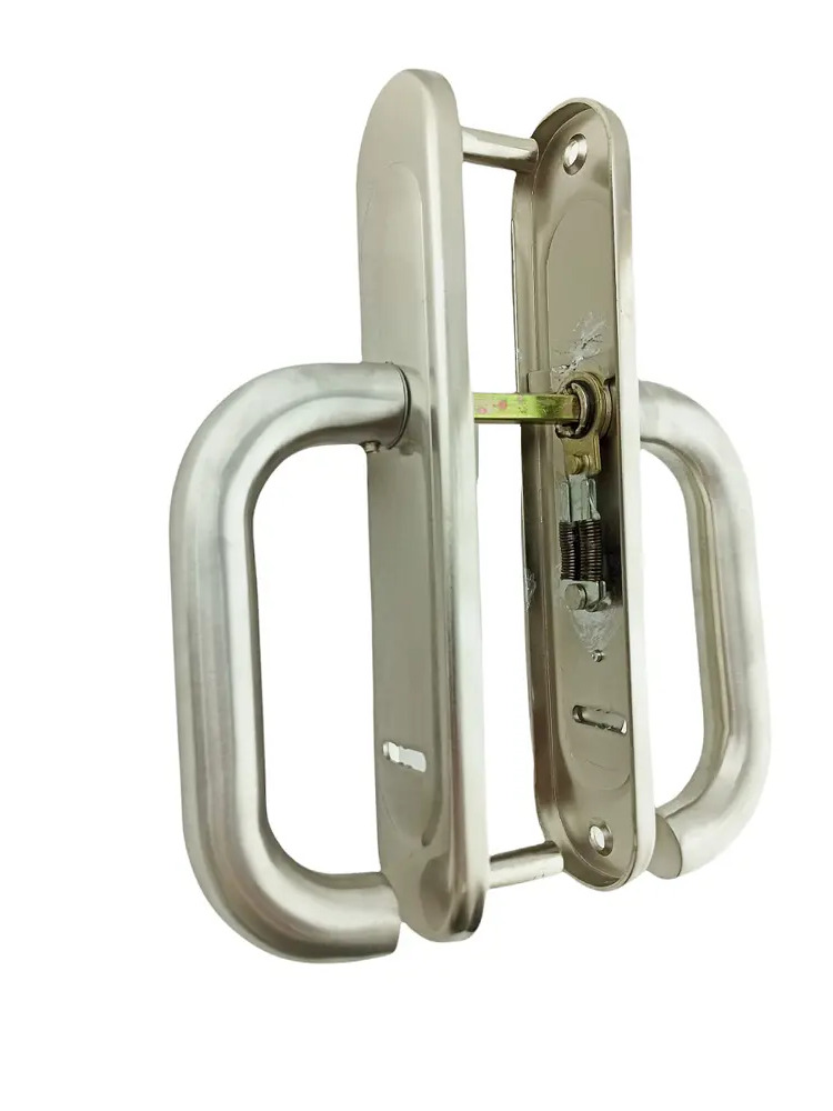 91152822 Ручка на планке Crit P93-5858-Y/Хш (хром шлифованный) противопожарная (квадрат 8x8 мм) STLM-0501905