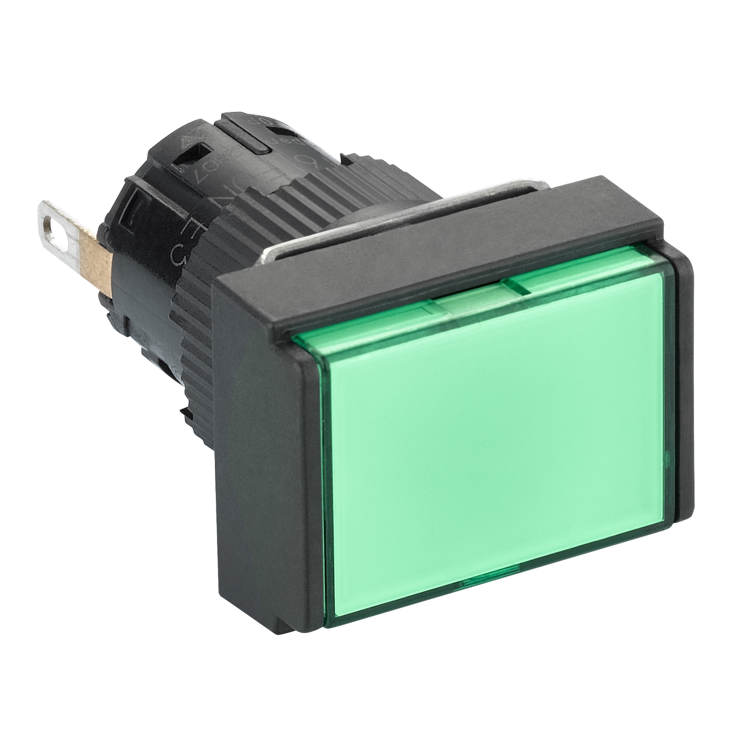 XB6EDV3BP СИГНАЛЬНАЯ ЛАМПА, 16ММ, ЗЕЛЕНЫЙ СВЕТОДИОД 24В, ПРЯМОУГОЛЬНАЯ Schneider Electric Harmony XB6E 