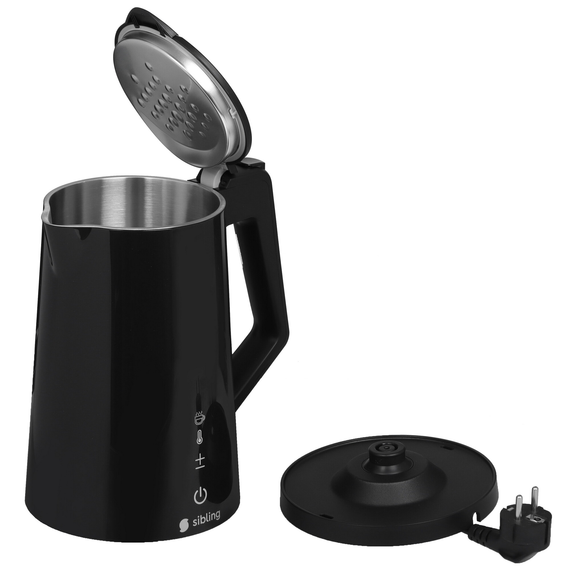 9904879 Электрочайник Sibling Powerspace-SK1 черный STDN-0115668 - Вид №5