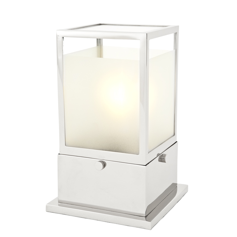 Настольная лампа Stanton от Eichholtz 108596 EICHHOLTZ ИНТЕРЬЕРНЫЕ 061670 Прозрачный;хром  - Вид №1