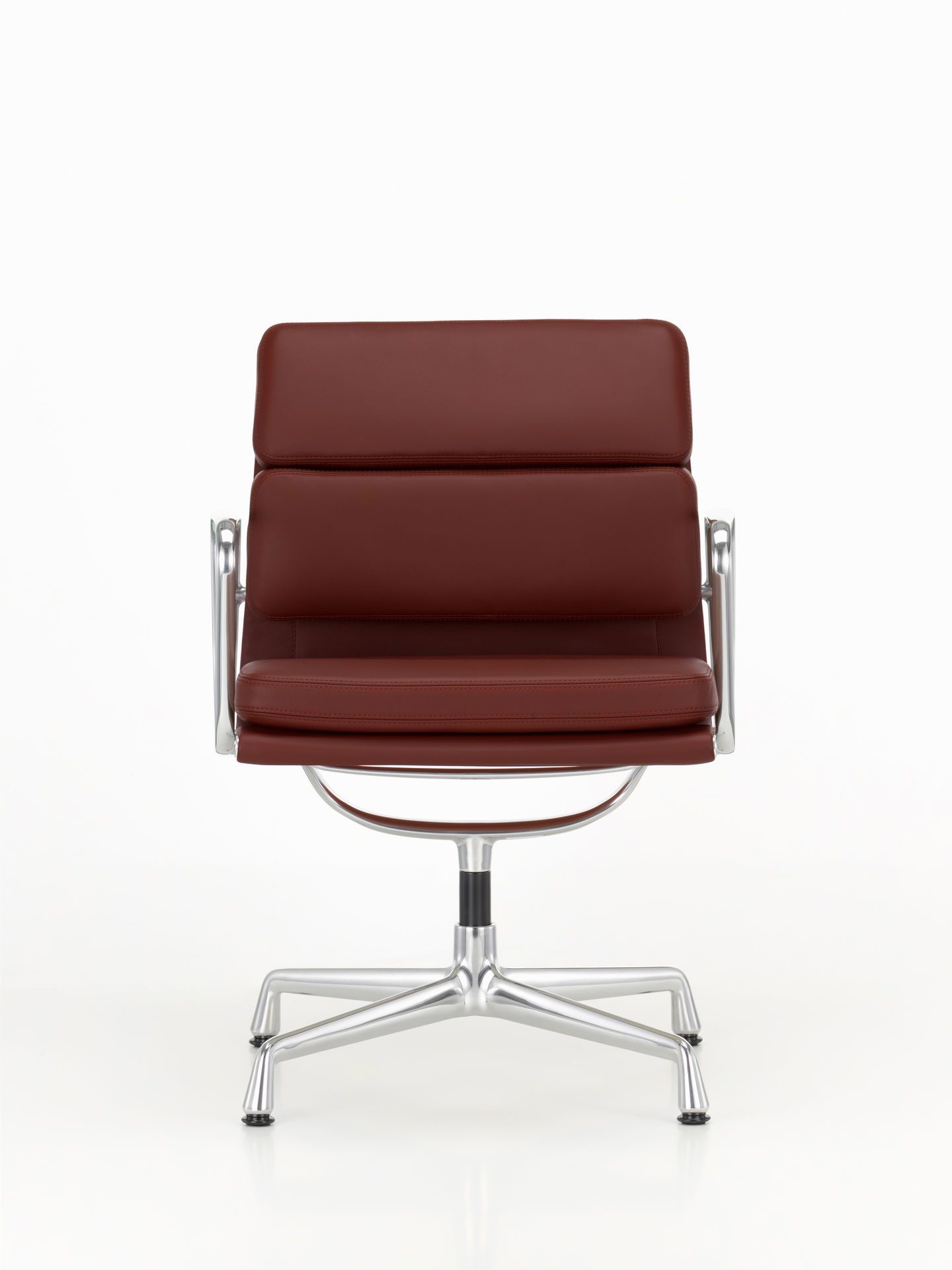 Кожаный спиц поворотный стул с подлокотниками VITRA Eames Soft Pad Group ARCH-00078216 - Вид №44