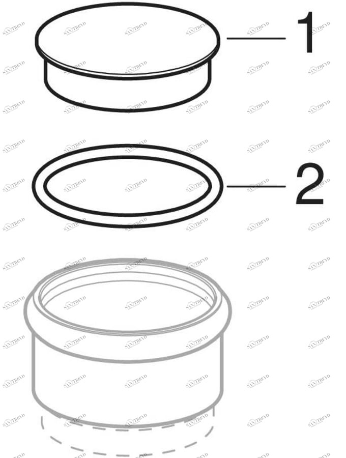 GEBERIT  Раструбы Geberit PE 1970 sun-id-1011016