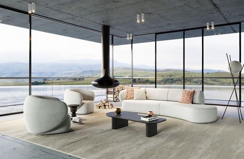 Grado Design Кресло из ткани с подлокотниками Swell Swe-sf-1s - Вид №4