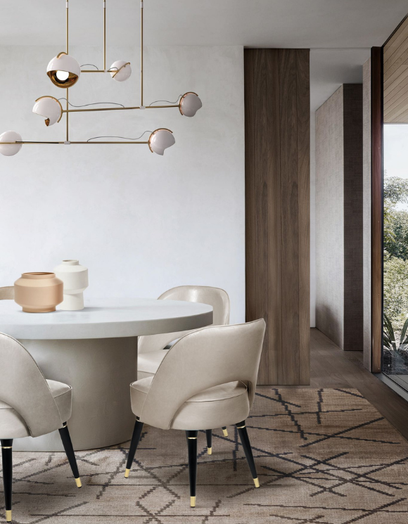 Обеденные стулья Collins Dining Chair Covethouse ESSENTIAL HOME  - Вид №8