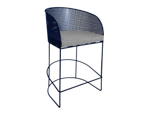 Стул из оцинкованной стали