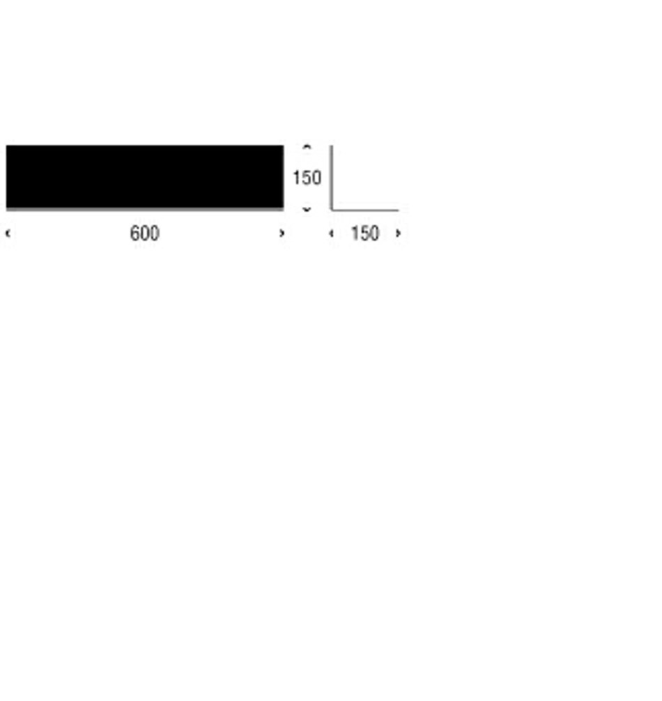 FROST Зеркальная полка » белый Алюминий Белый U4001-W  - Вид №1