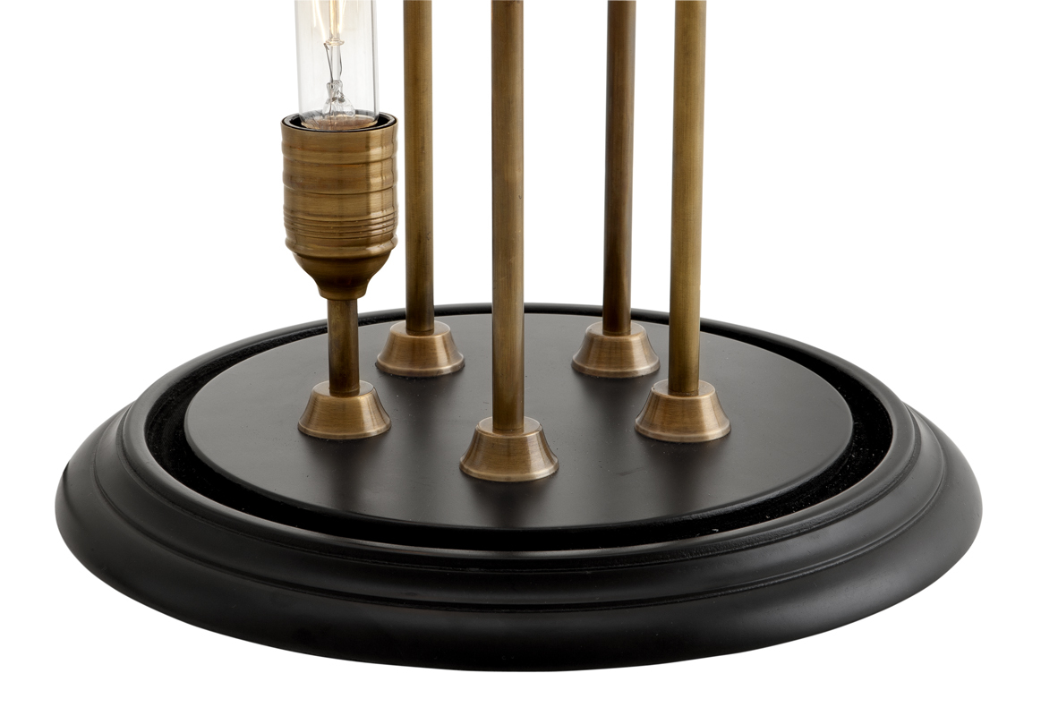 Настольная лампа Opus от Eichholtz 108581 EICHHOLTZ ИНТЕРЬЕРНЫЕ 061712 Бронза;прозрачный  - Вид №1