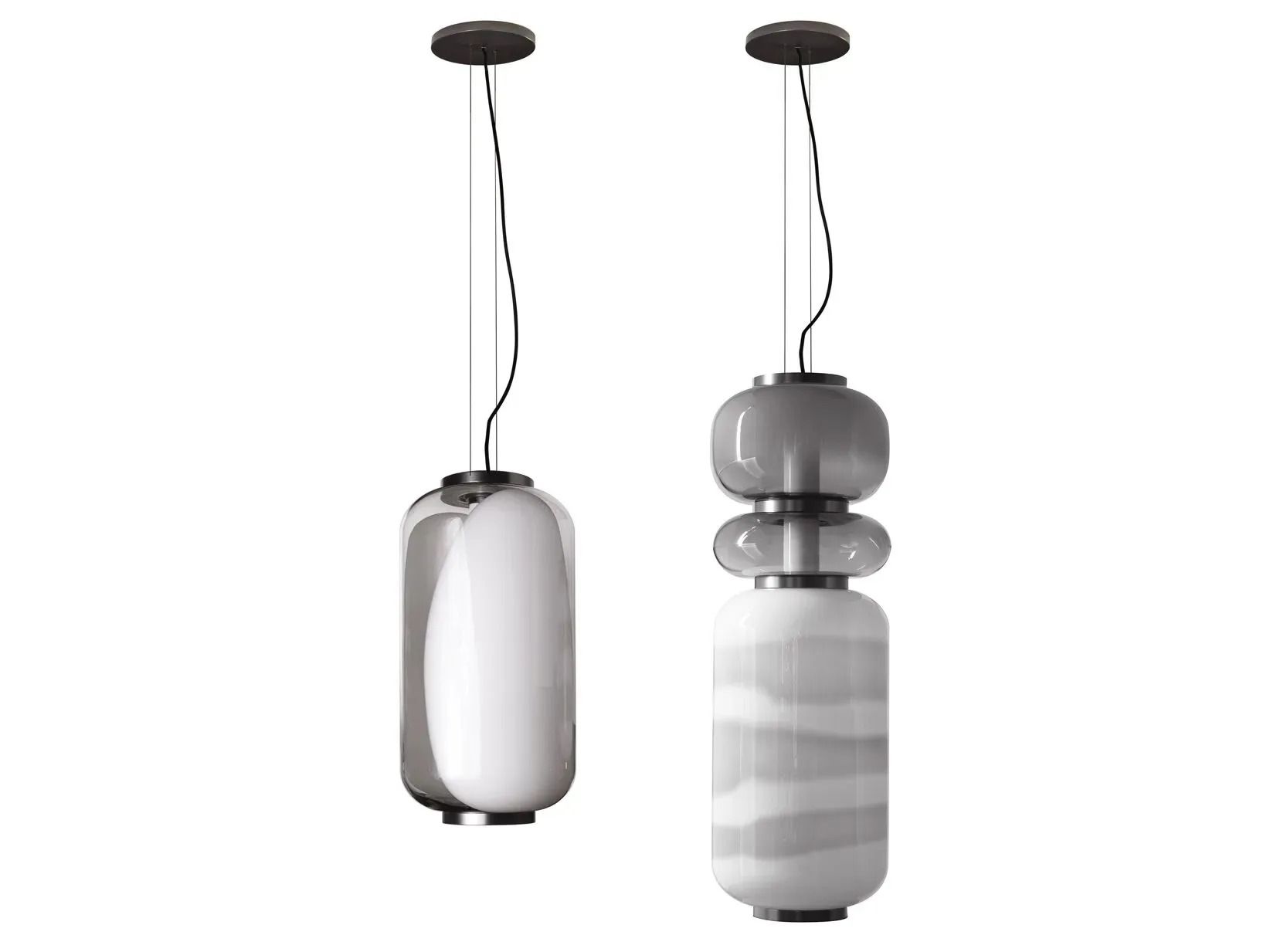 Выдувное стекло светодиодный подвесной светильник Baxter Хайку ARCH-00108901