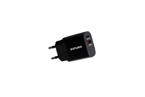 17581385 Сетевое зарядное устройство 1 USB PD Type-C 20W QC 3.0 черный EX-Z-1127 EXPLOYD