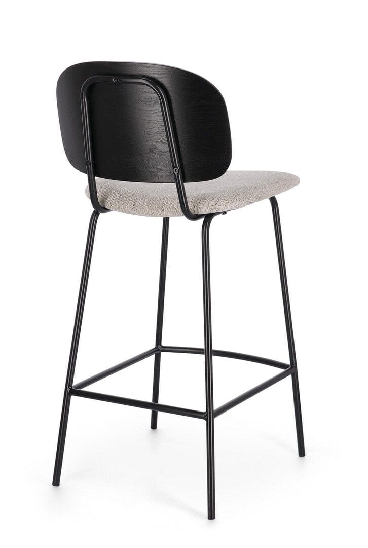 Высокий стул из ткани и дерева со спинкой BIZZOTTO SIENNA ARCH-00065029 - Вид №12