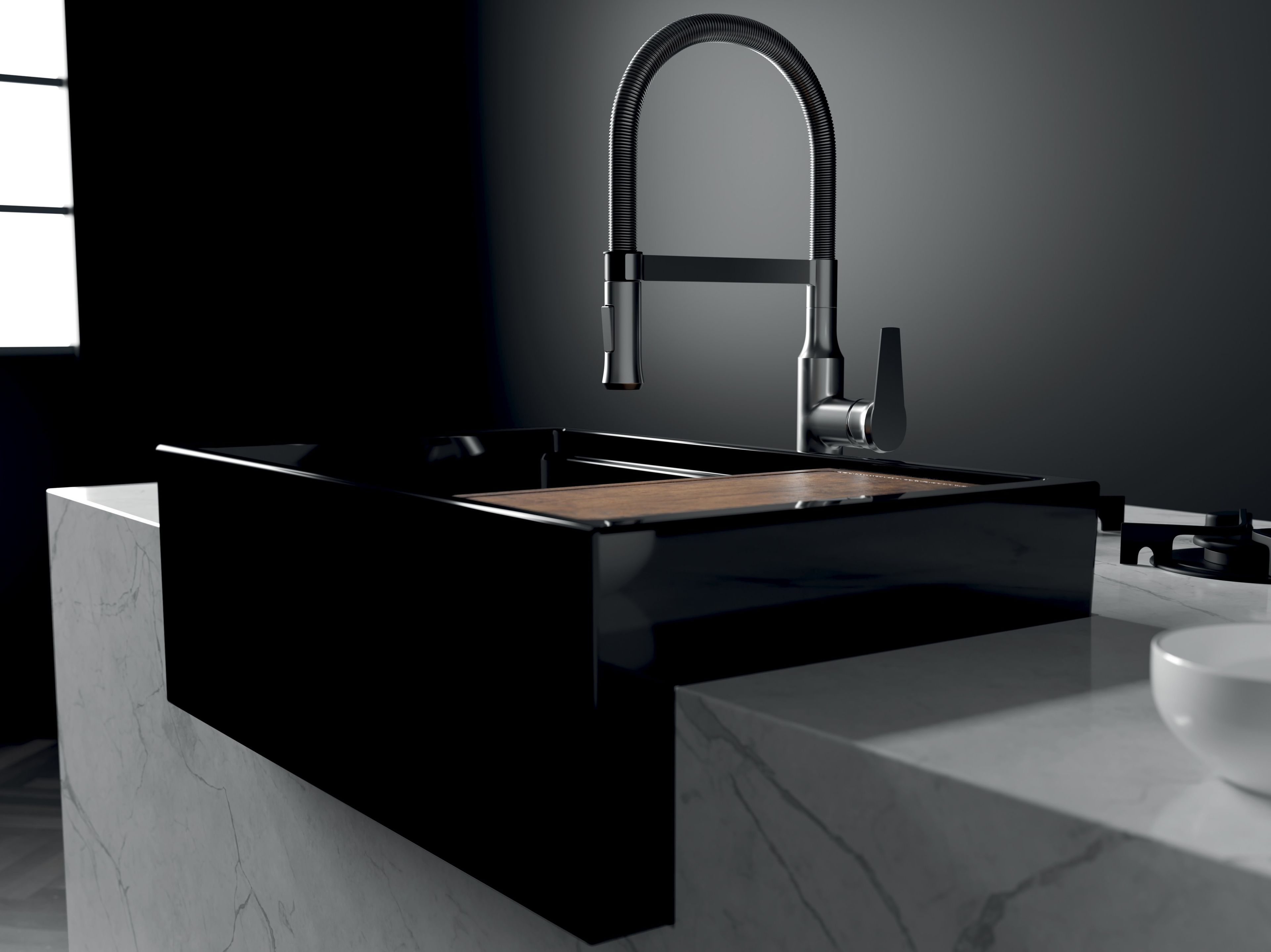 Полностью керамическая толщина реверсивная раковина Galassia Kitchen ARCH-00137575