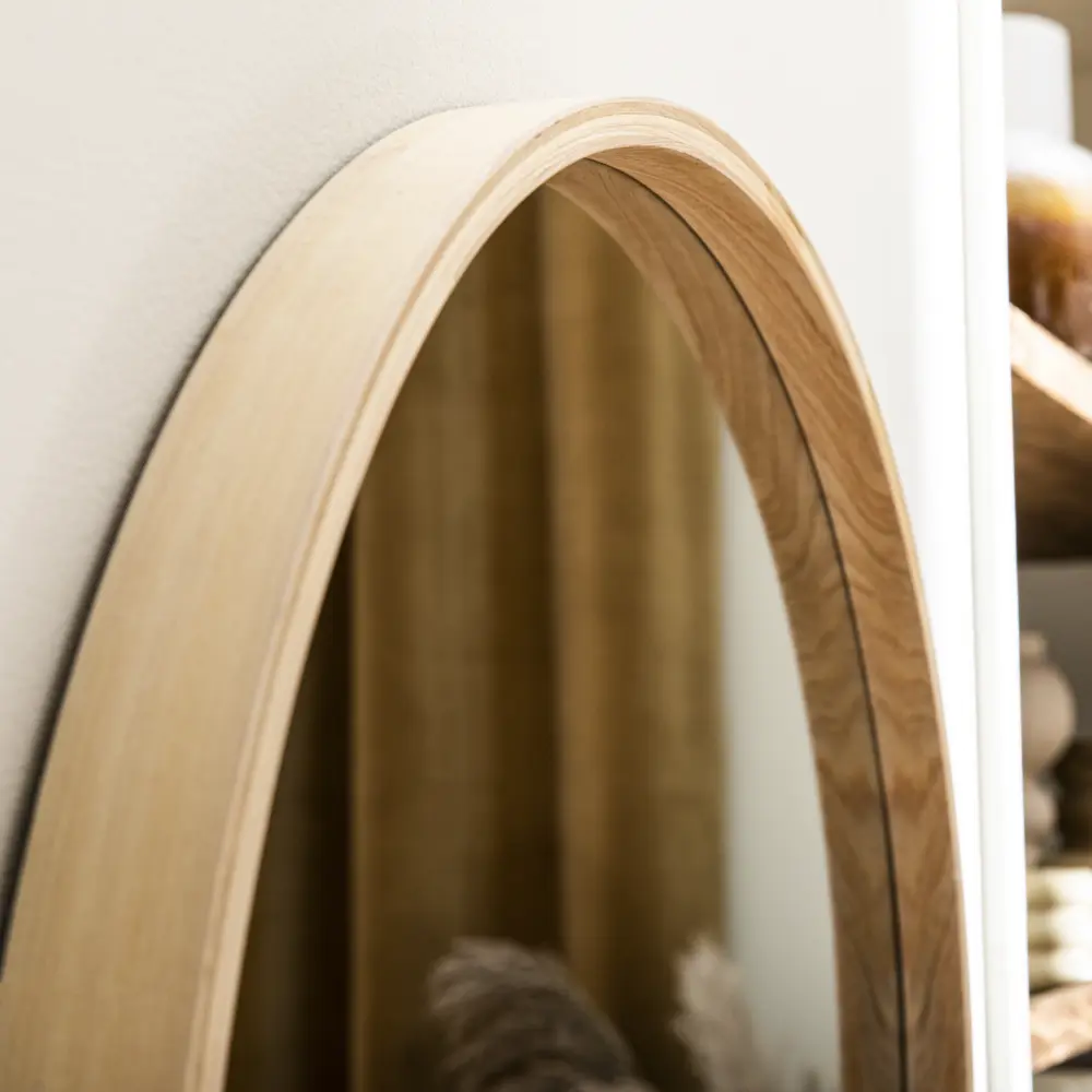 Зеркало Inspire Nordik круглое настенное 62 см в серебристом оформлении 84466750 STLM-0050454 - Вид №5