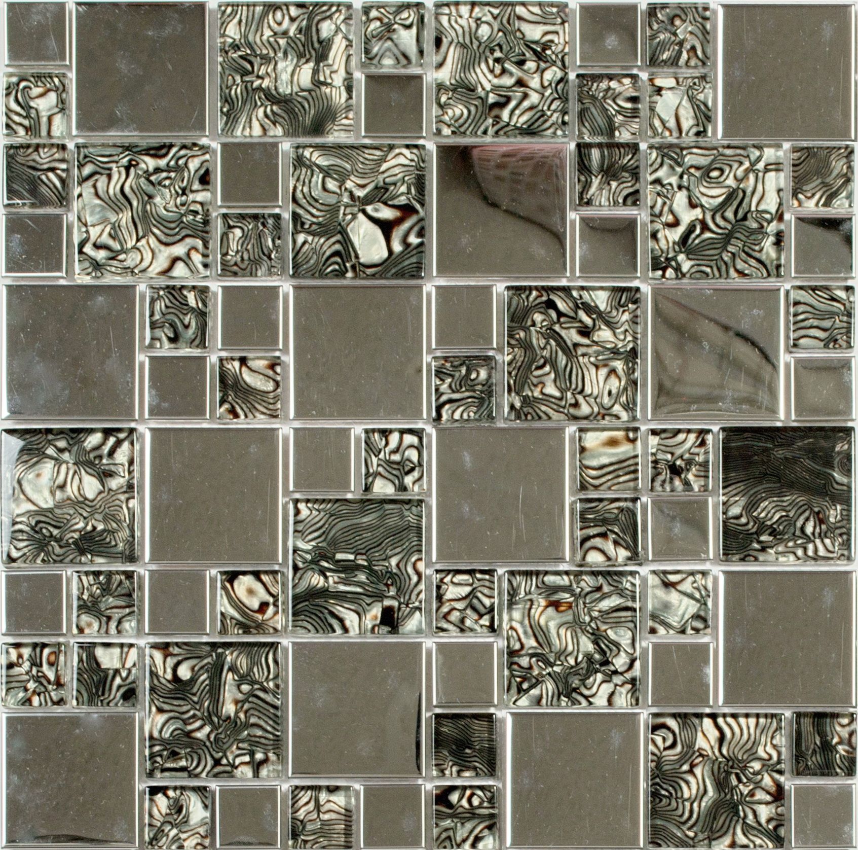 Мозаика металлическая MS-611 SN-Mosaic Metal 