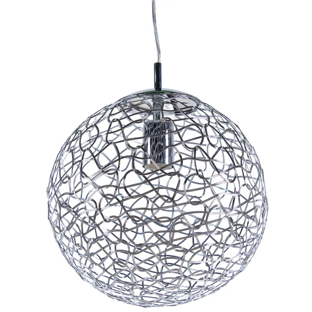 Подвес Deva 1xE27x60 Вт, металл, цвет хром 18564218 STLM-2008642 INSPIRE 
