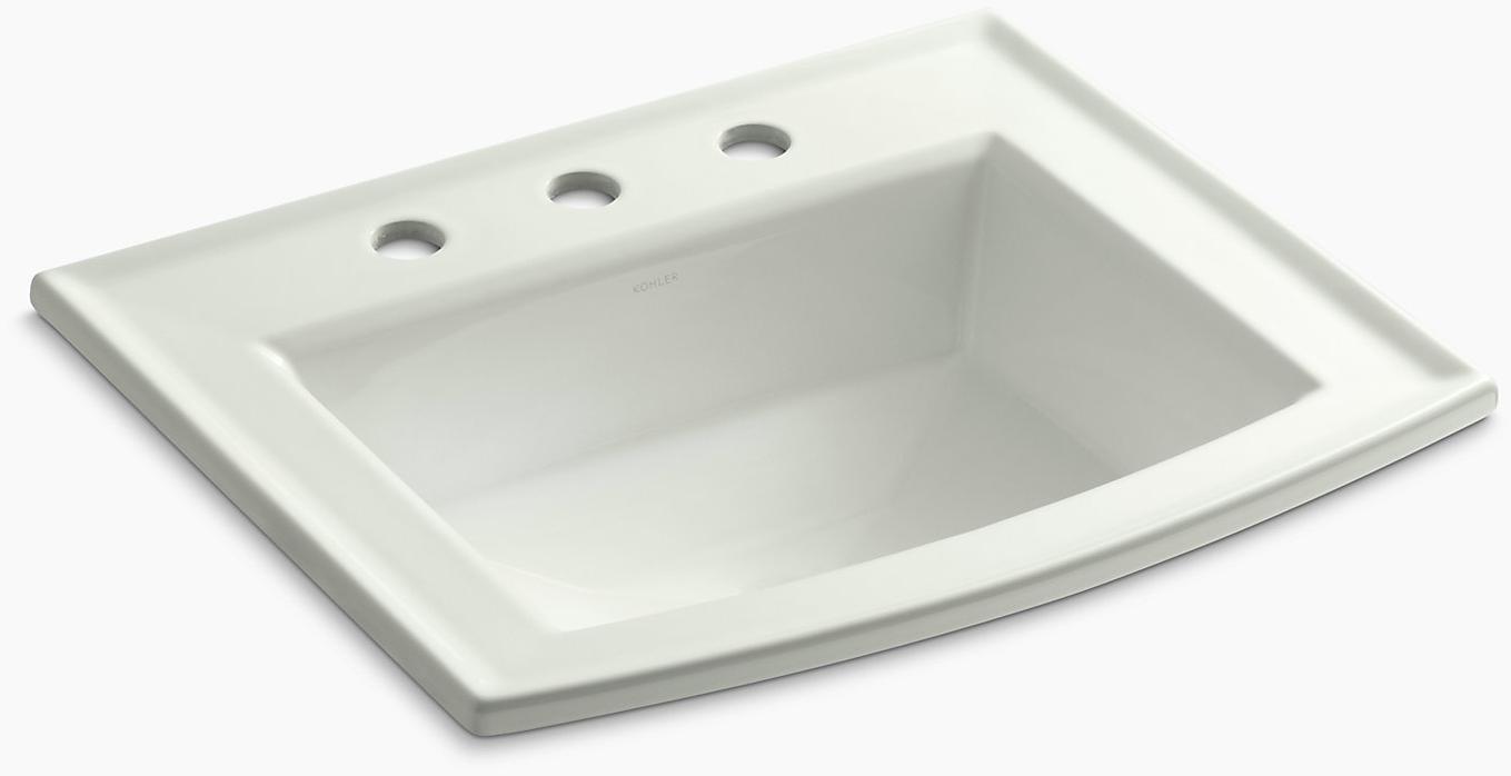 K-2356-8-NY Накладная раковина на столешницу  прямоугольная Kohler 