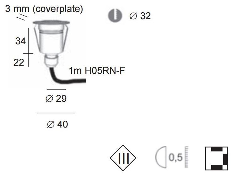 BEL-LIGHTING Иммерсионная лампа / маркер из нержавеющей стали Zona 8022 - 8023  - Вид №6