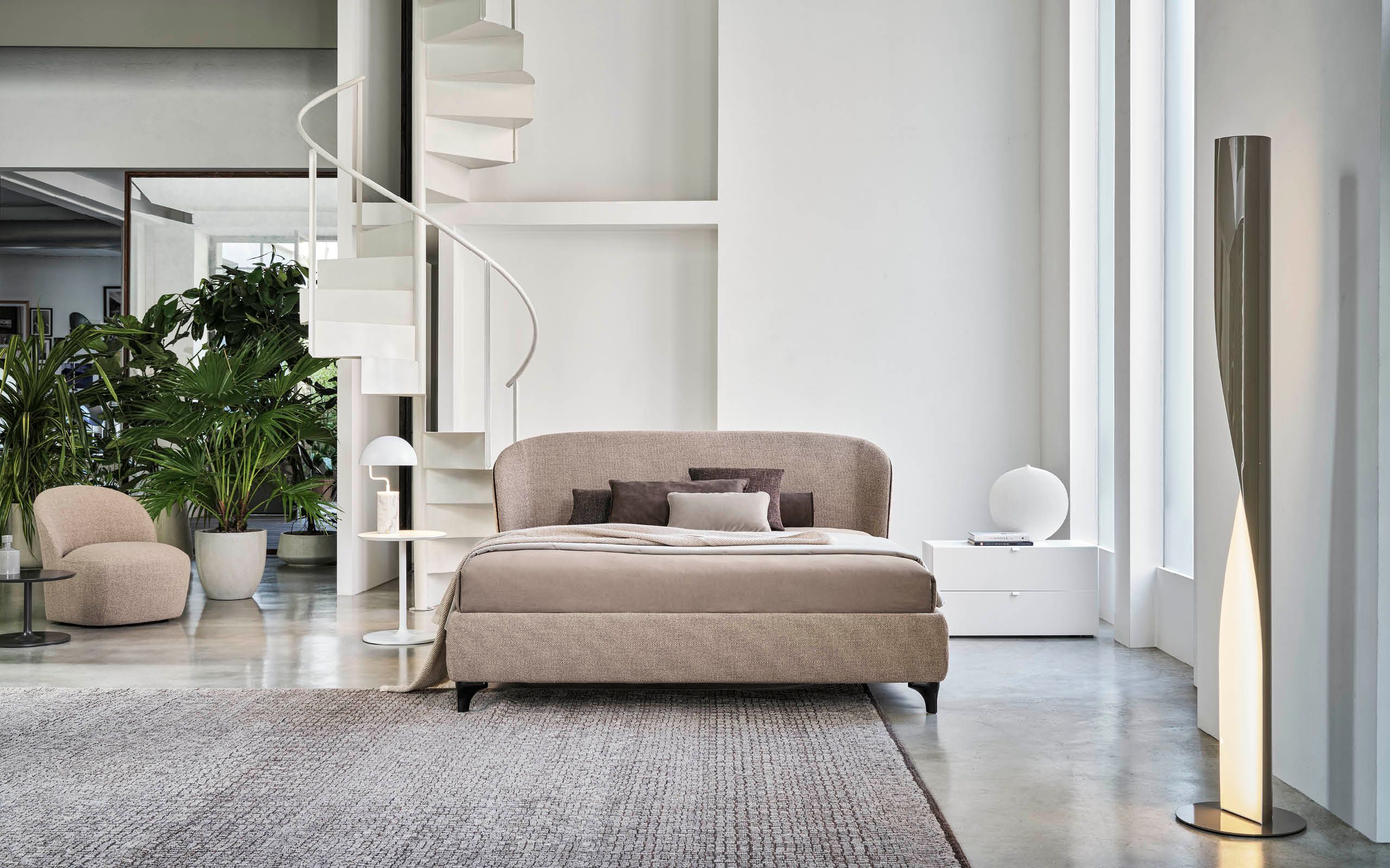 Двуспальная кровать с мягким изголовьем Twils Carnaby ARCH-00028590 - Вид №13